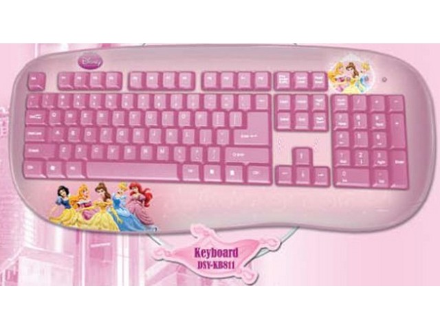 TECLADO CIRKUIT PRINCESAS KB811