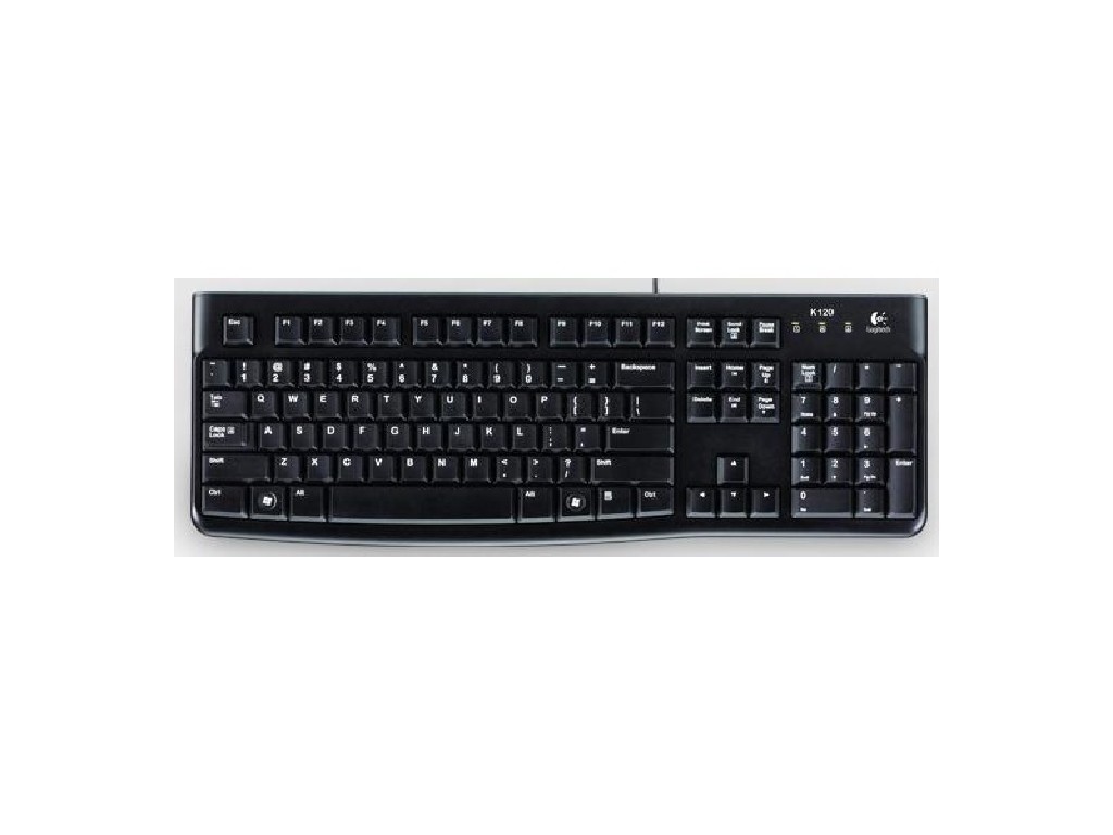 TECLADO LOGITECH K120 CON CABLE USB