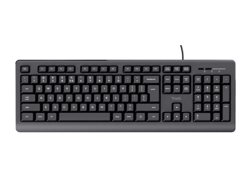 TECLADO TRUST TK150 CON CABLE USB