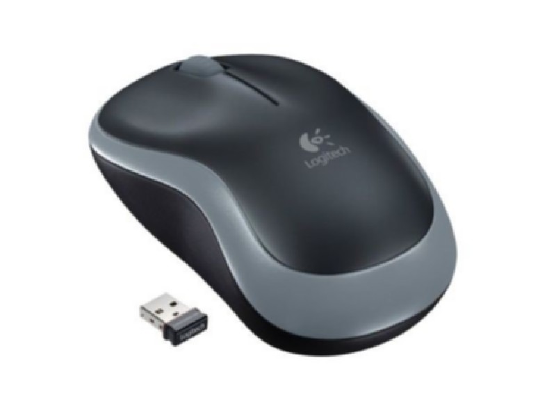 RATON LOGITECH INALAMBRICO M185 GRIS/NEGRO