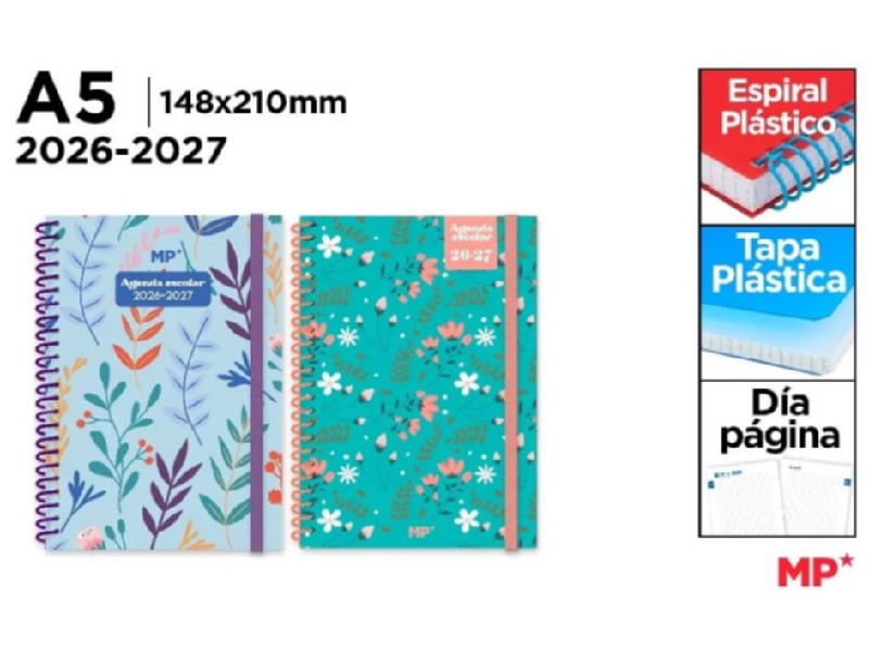 AGENDA MP 2026/27 15x21 A-5 TAPA PLAS D/P AG267-01