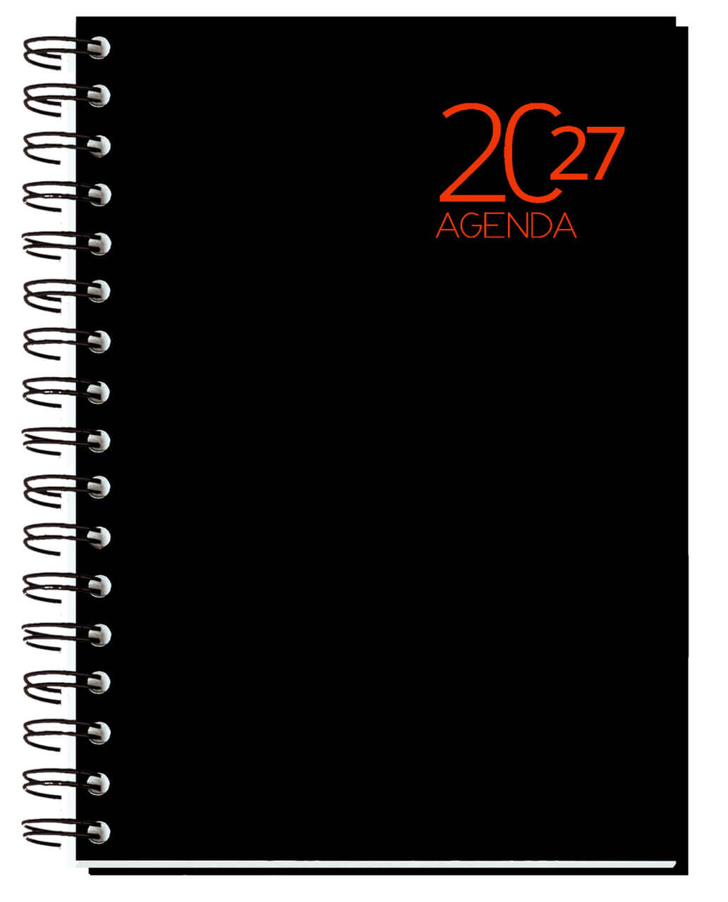 AGENDA MYRGA 2027 14,5x21 D/P DUEÑAS 3902NG NEGRA