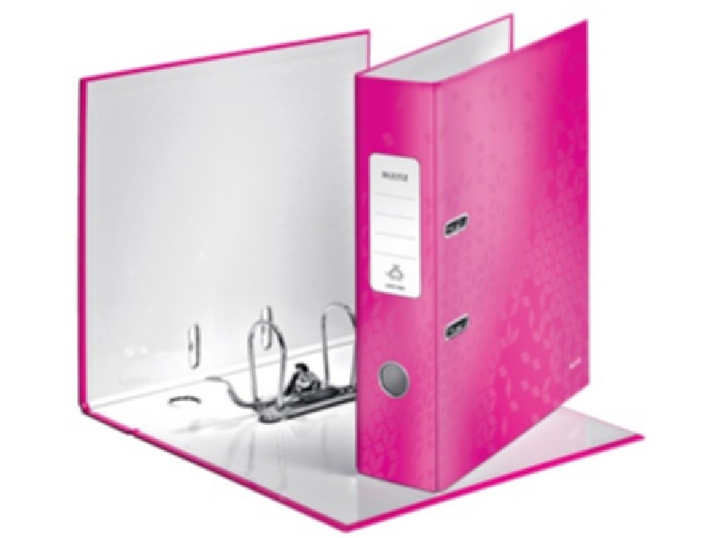ARCHIV. AZ LEITZ WOW A4 80 MM 1005 FUCSIA