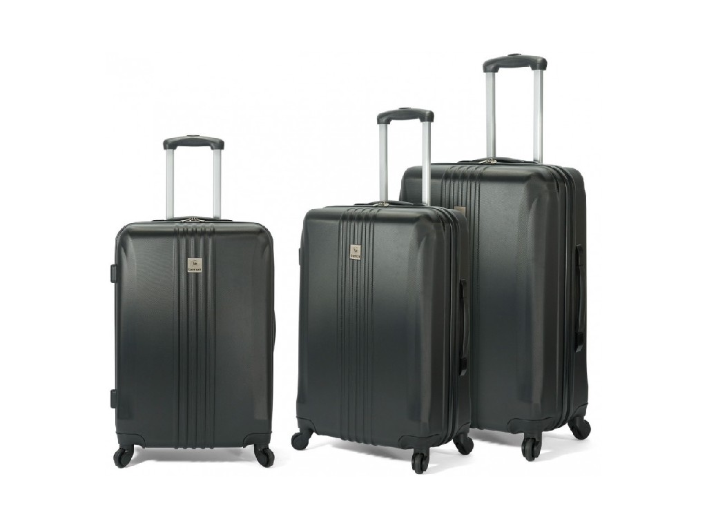 MALETA TROLLEY BENZI BZ4284N NEGRA SET/3 4 RUEDAS