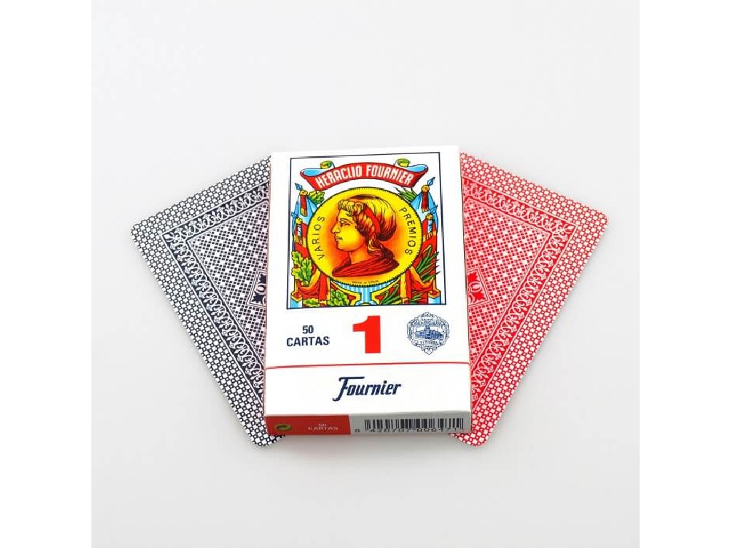 BARAJA ESPAÑOLA FOURNIER  1-50 CARTAS