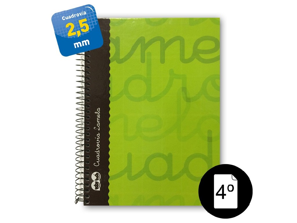 BLOC LAMELA 4º 80 H EXTRADURA 2,5 MM 7CTE002 VERDE
