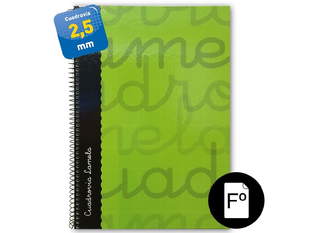 BLOC LAMELA Fº  80 H EXTRADURA 2,5 MM 7FTE002 VER