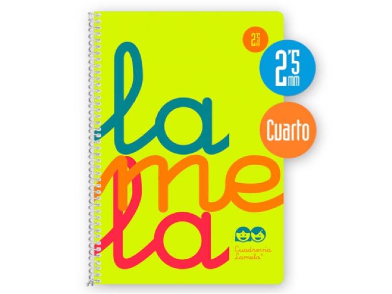 BLOC LAMELA 4º 80 H PLASTIC 2,5 MM 7CTP002A AMARIL