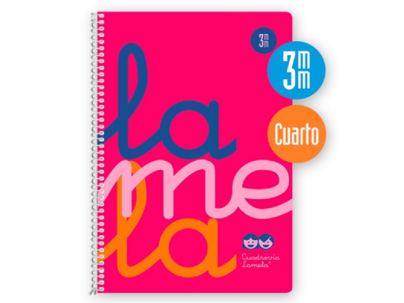 BLOC LAMELA 4º 80 H PLASTIC 3 MM 7CTP003R ROSA