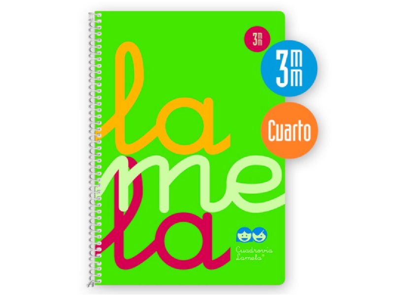BLOC LAMELA 4º 80 H PLASTIC 3 MM 7CTP003V VERDE