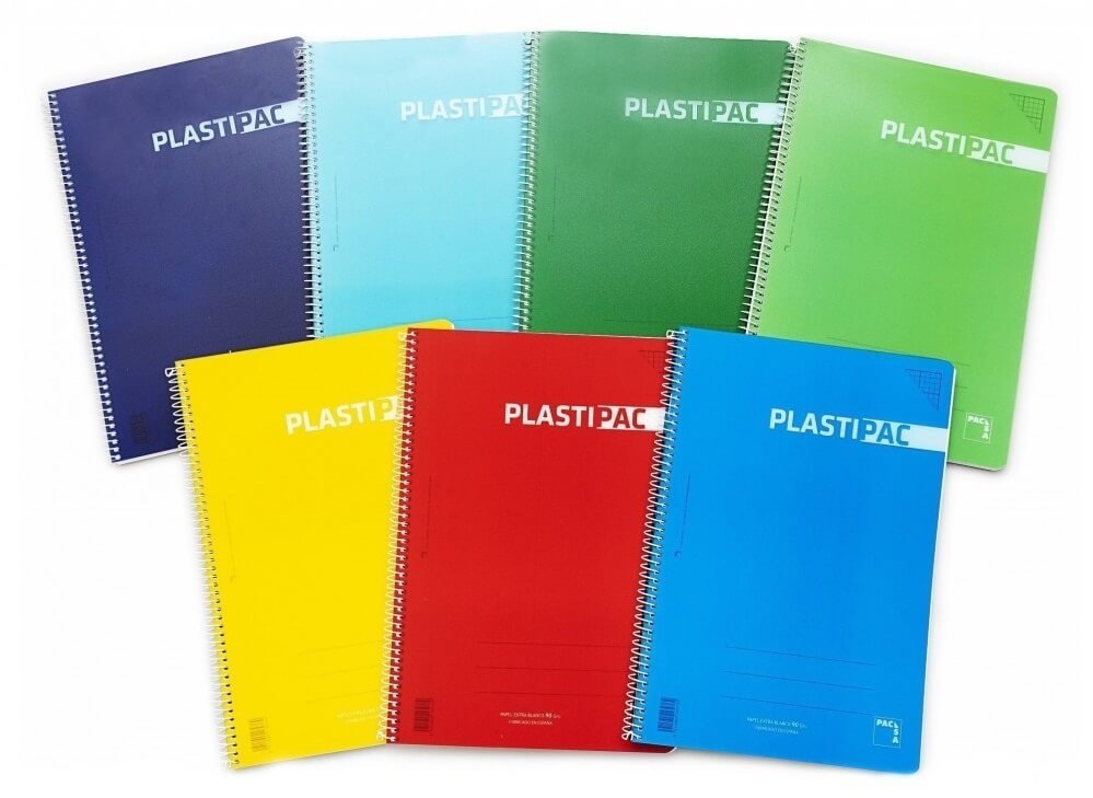 BLOC PP  80 H. 4º PACSA LISO BLANC PLASTIPAC 16573