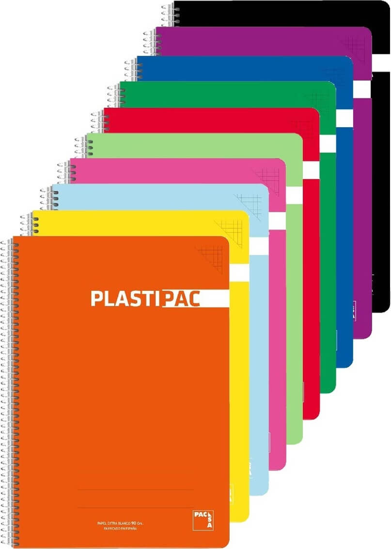 BLOC PP  80 H. Fº PACSA Nº 46 PLASTIPAC SURTIDOS