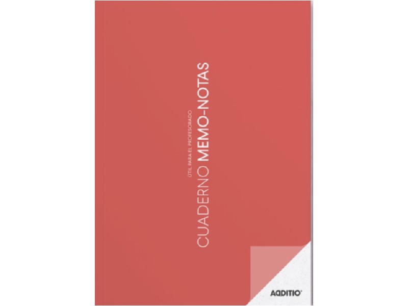 CUADERNO ADDITIO MEMO NOTAS P152 ROJO