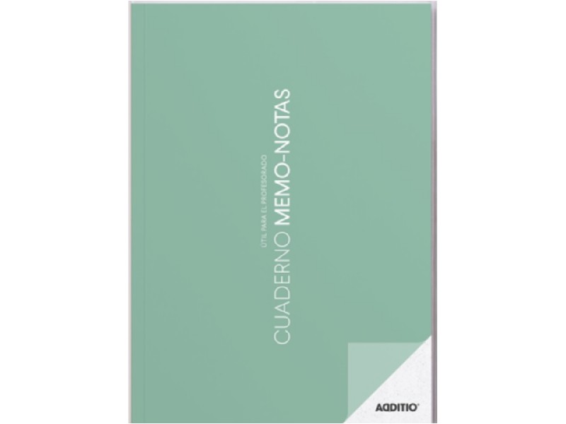 CUADERNO ADDITIO MEMO NOTAS P152 VERDE