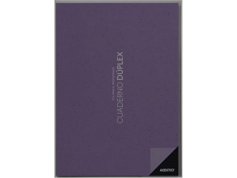 CUADERNO ADDITIO DUPLEX P142 A-4 VIOLETA