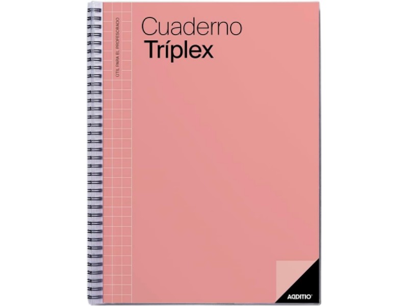 CUADERNO ADDITIO TRIPLEX P192 CORAL 