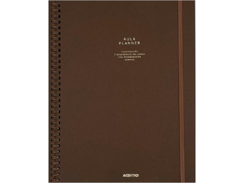 AULA PLANNER ADDITIO P242 MARRON