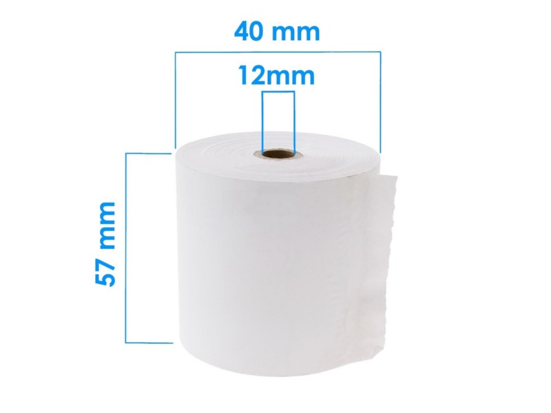 BOBINA TERMICA  57x40x12 PTE/10 UNIDADES /