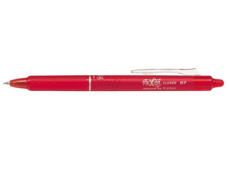 BOLI PILOT FRIXION CLICKER BORRABLE ROJO/