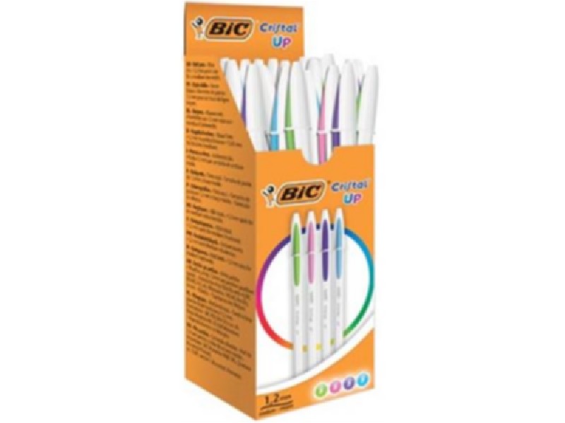 BOLI BIC CRISTAL UP UNIDAD COLORES SURTIDOS 950446
