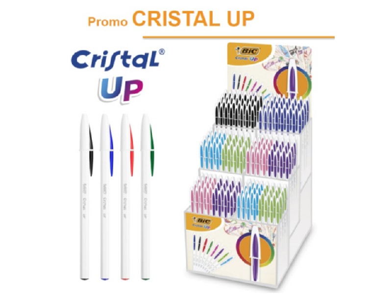 BOLI BIC CRISTAL UP EXPOSITOR 958157 180UN+180 S/C