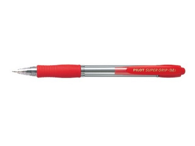 BOLI PILOT SUPERGRIP (M) ROJO
