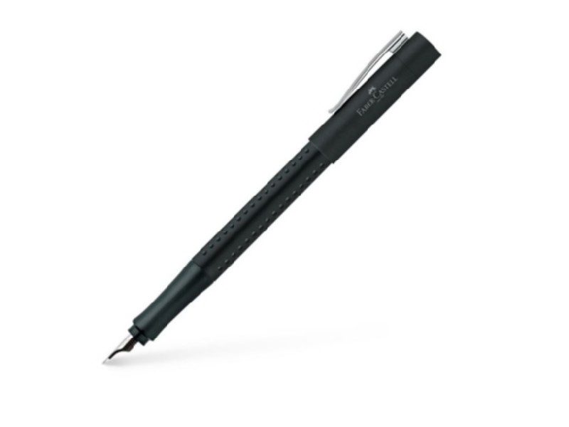 PLUMA FABER CASTELL GRIP 2011 F NEGRO MATE 140908