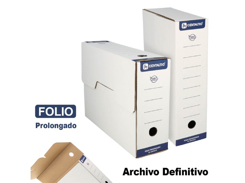 CAJA DESMONTABLE Fº PROLONGADO CENTAURO C/50 UNI
