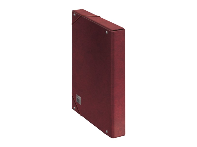 CAJA PROYECTOS DOHE 3 CM. ROJO FORRADA 9721