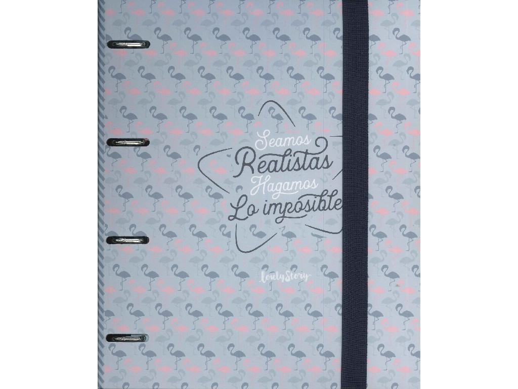 CARPETA 4/A A4 EUROCINSA LOVELY FLAMENCOS RB0004