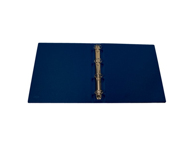 CARPETA LISA PLASTICO 4º 4/A AZUL