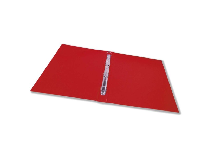 CARPETA LISA PLASTICO 4º 4/A SARO ROJO