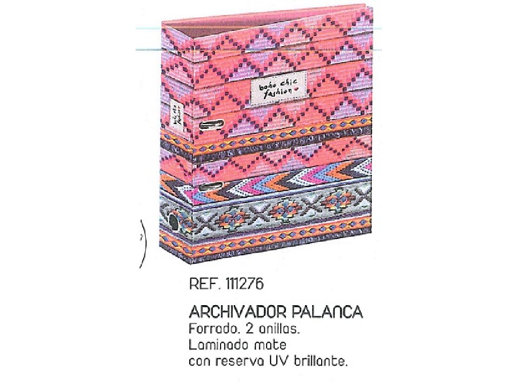 CARPETA 2/A Fº SENFORT KATACRAK HIPPIE BOHO 111276