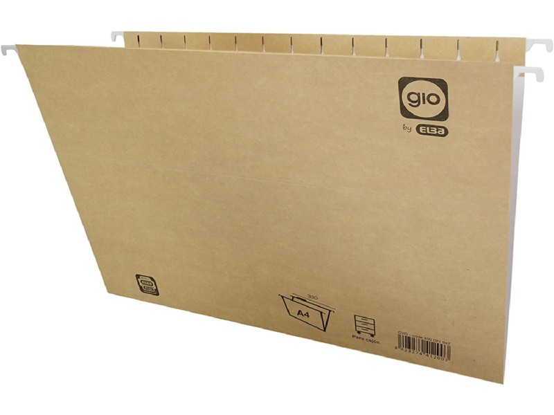 CARPETA COLGANTE GIO A-4 VI.SUPERIOR PTE/10 21820