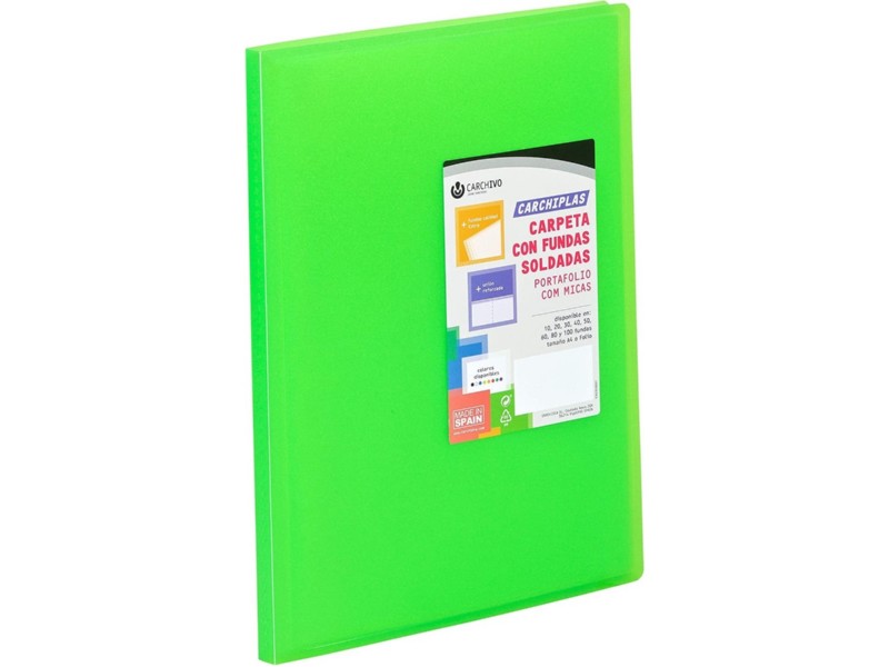 CARPETA FUNDAS A-4  40-H CARCHIPLAS LIMA /