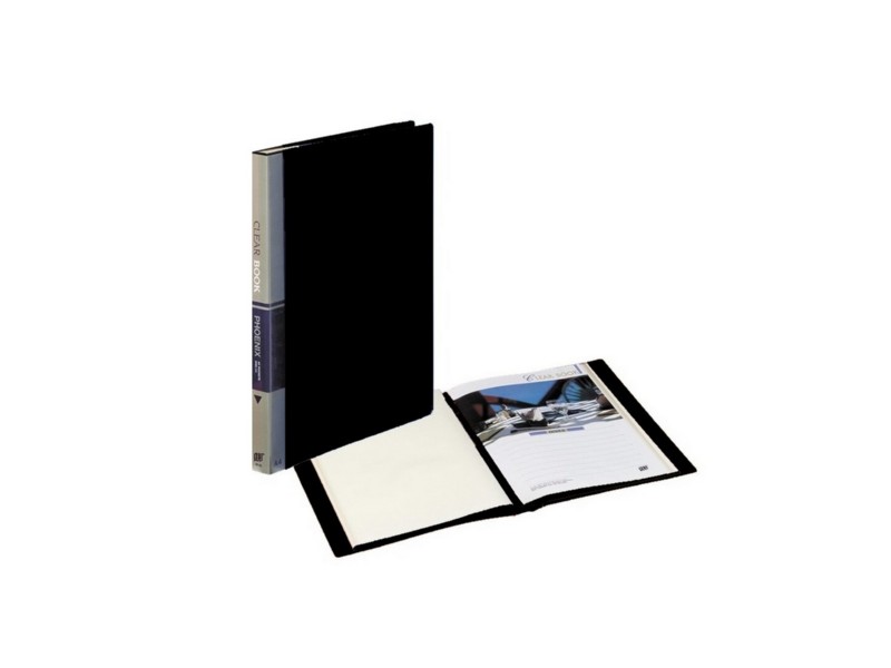 CARPETA FUNDAS A-4  40-H YES PHOENIX NEGRA 520155