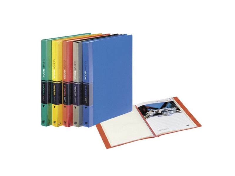CARPETA FUNDAS A-4  40-H YES PHOENIX AZUL 520153