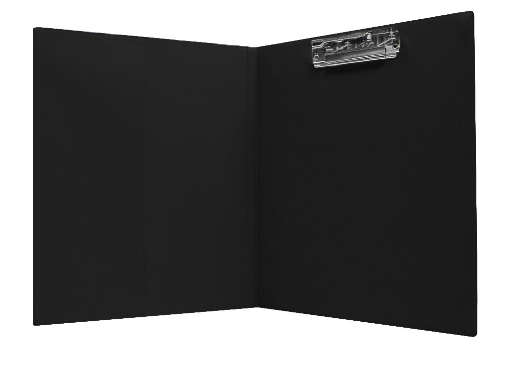 CARPETA MINICLIP Fº LISA SUPERIOR SARO 1340/S NEGR