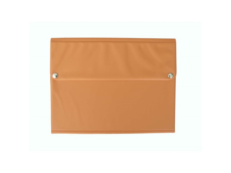 CARPETA PLAST. BROCHE Fº LISA SARO 2321B NARANJA