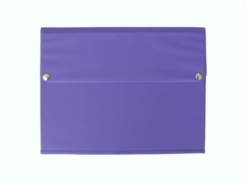 CARPETA PLAST. BROCHE Fº LISA SARO 2321B VIOLETA