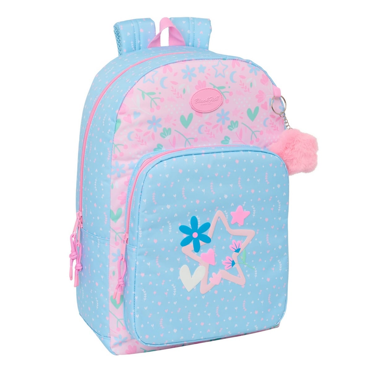 MOCHILA SAFTA 642527876 BLACKFIT8 SMILE ADAP