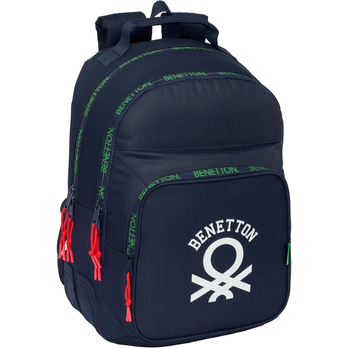 MOCHILA SAFTA 612606773 BENETTON TOGETHER DOBLE AD