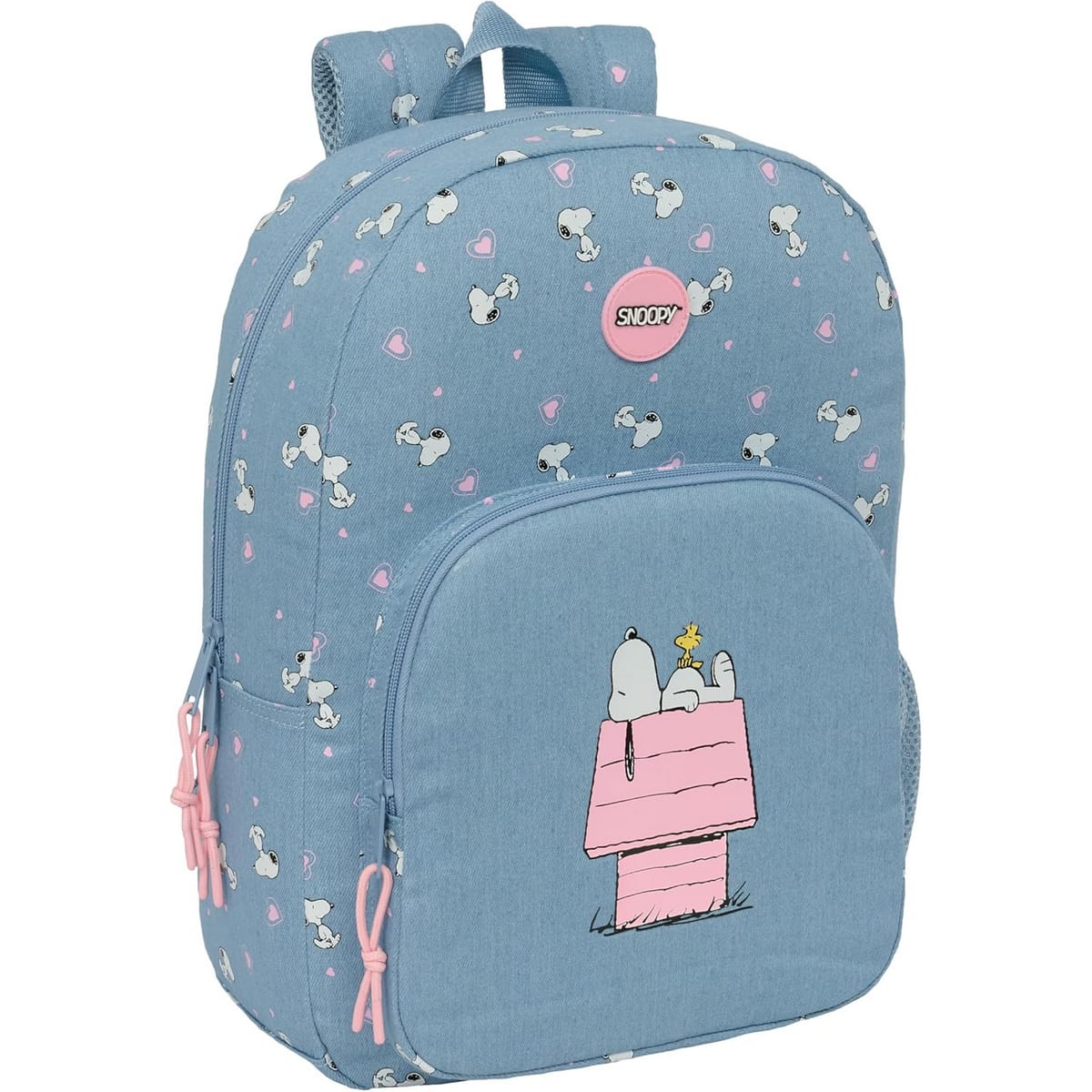 MOCHILA SAFTA 612639876 SNOOPY ADAPTABLE