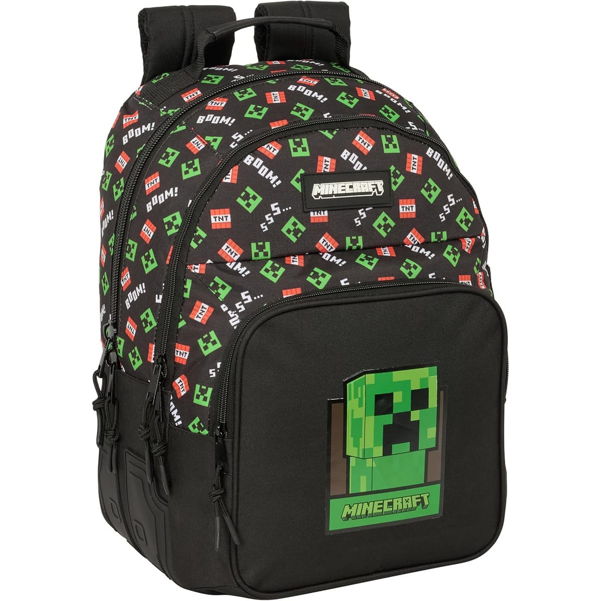 MOCHILA SAFTA 612647773 MINECRAFT DOBLE ADAPTA