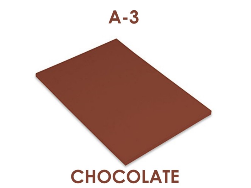 CARTULINA A-3 CHOCOLATE PTE/50 200040213