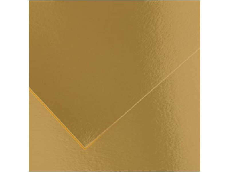 CARTULINA 50x65 METALIZADA PTE/25 CANSON ORO