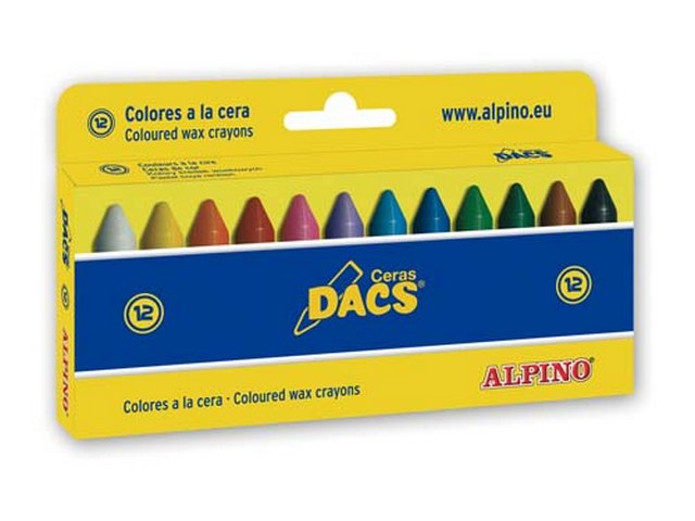 CERA DACS 12 COLORES DA050290