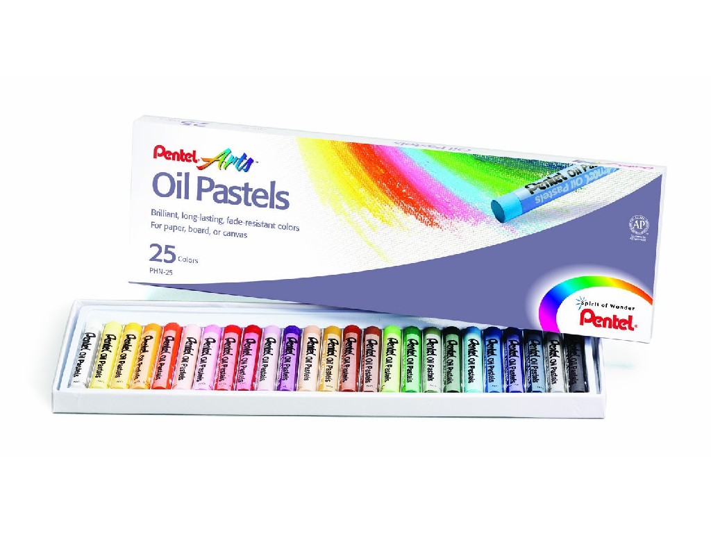 CERA PENTEL PASTEL ACEITE C/25 UNIDADES PHN425