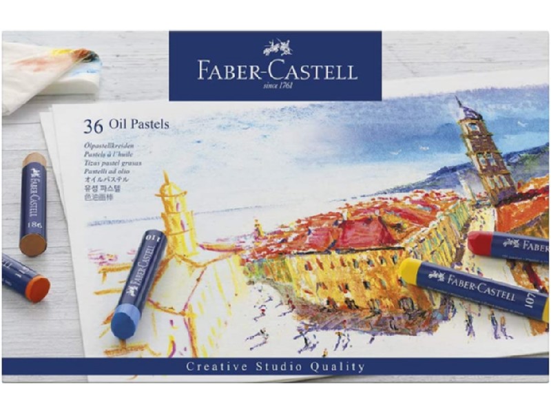 CERA FABER CASTELL PASTEL 36 COLORES REF. 127036