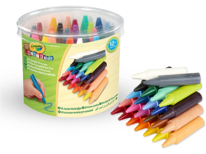 CERA CRAYOLA JUMBO 24 COLORES 81-2784